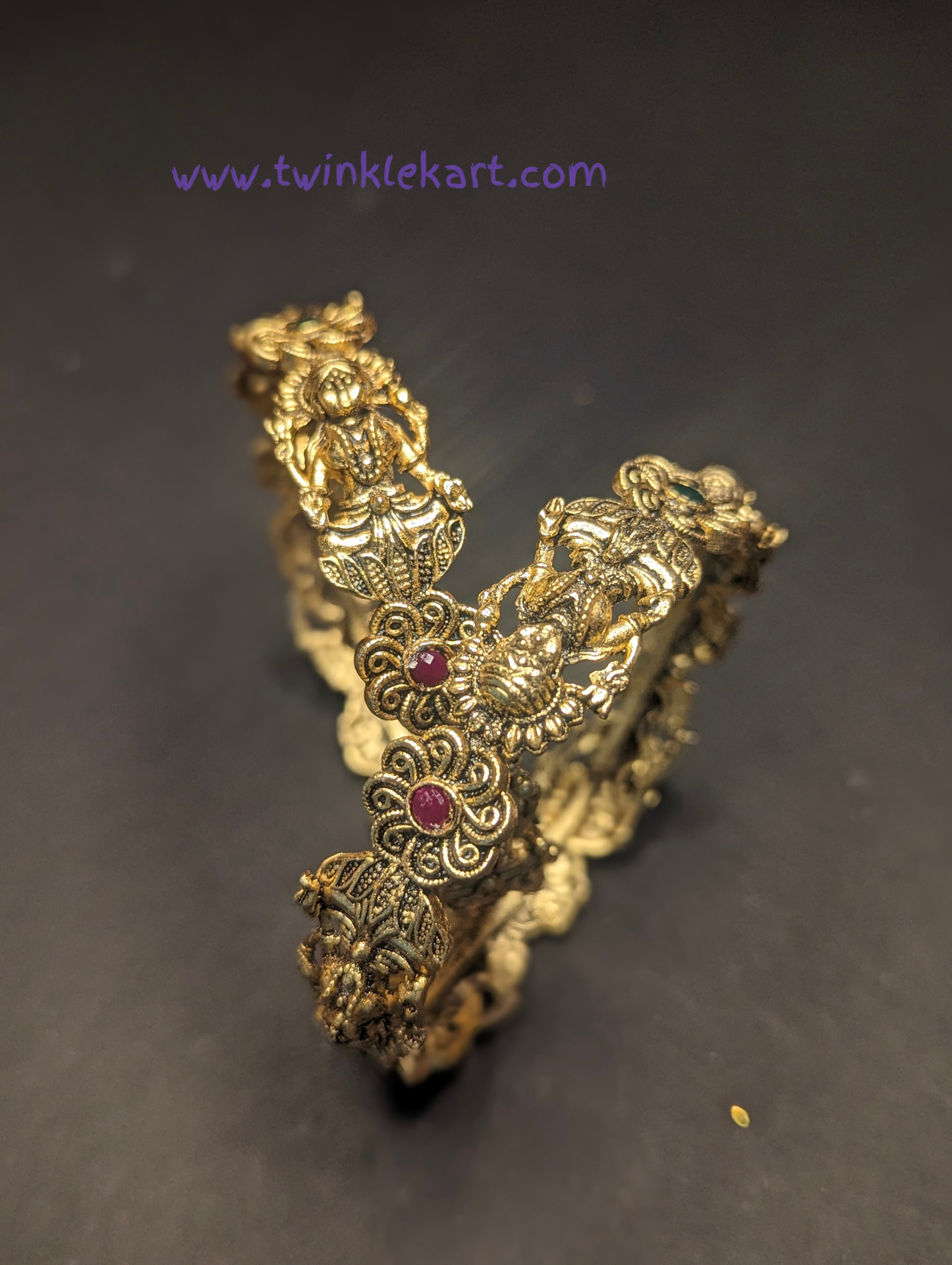 Antique Lakshmi Bangle Set