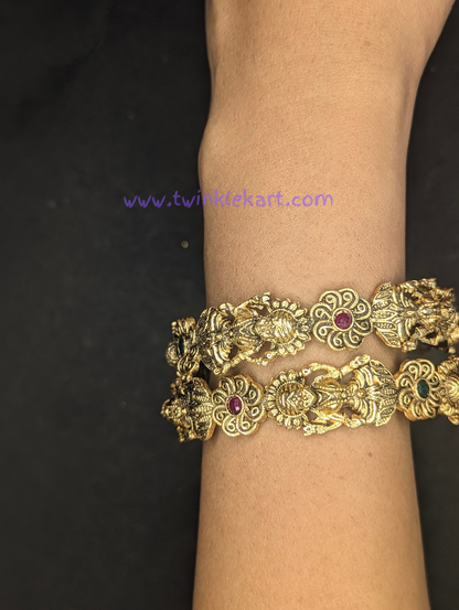 Antique Lakshmi Bangle Set